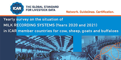 A new platform for collecting data on “Cow, sheep and goats milk recording systems”